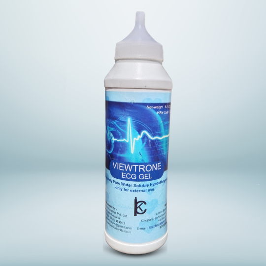 Ensure accurate ECG readings with our high-quality ECG Gel 250g. Skin-friendly, non-irritating, and perfect for smooth signal transmission.